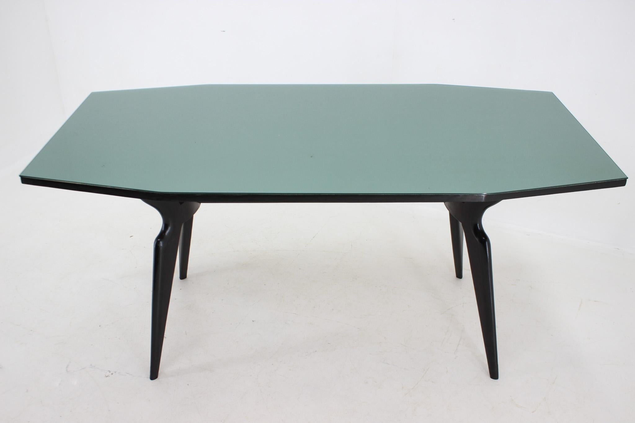 Mid-20th Century 1960's Italian Dining Set in Style of Ico Parisi For Sale
