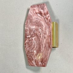 Pull de porte italien en faux marbre des années 1960