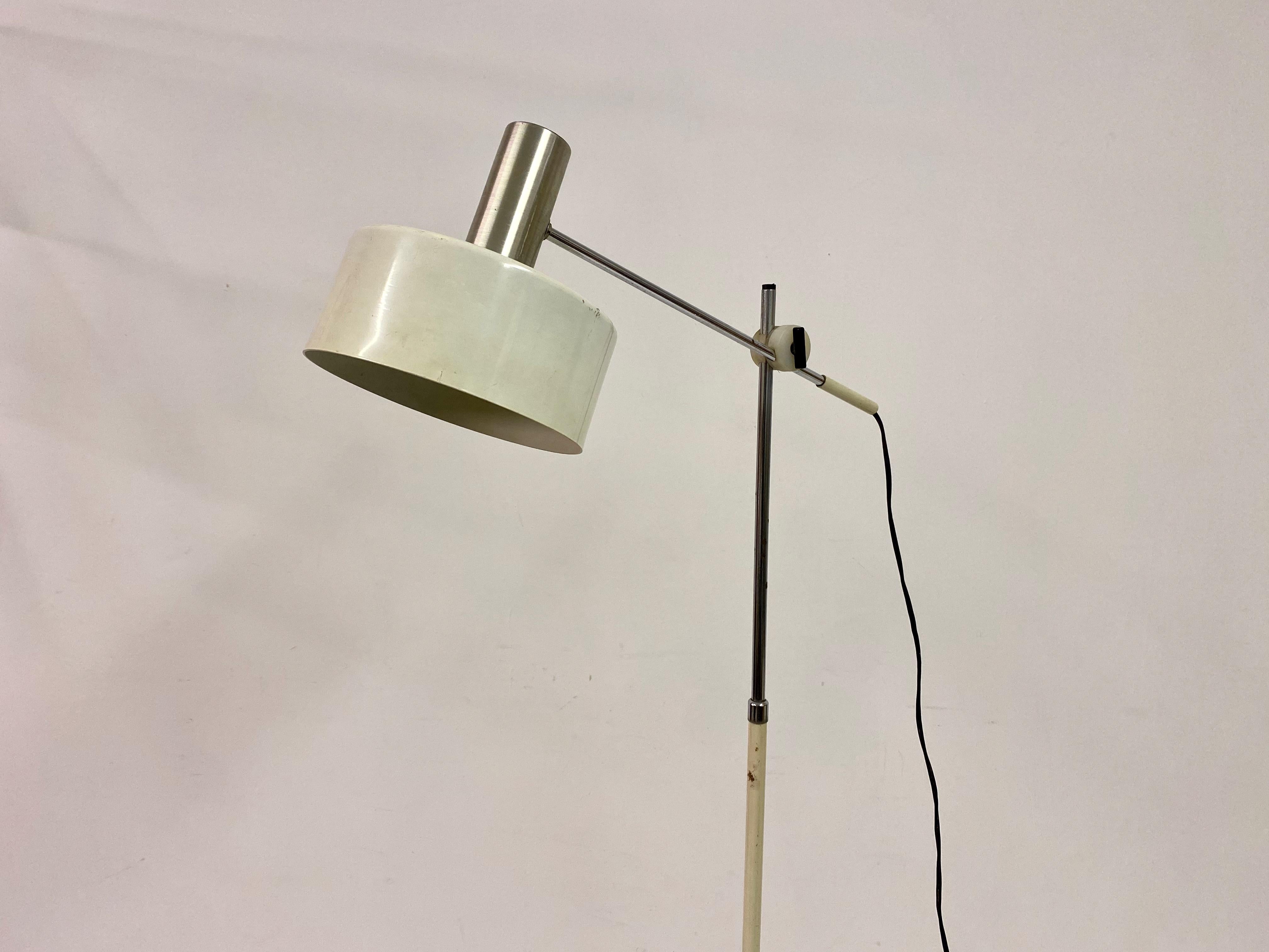 20th Century 1960s Italian Floor Lamp with Marble Base For Sale