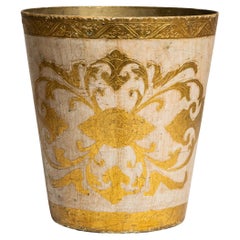 1960s Italian Florentine Style Gilded Basket