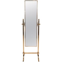 1960s Italian Freestanding Dressing Mirror