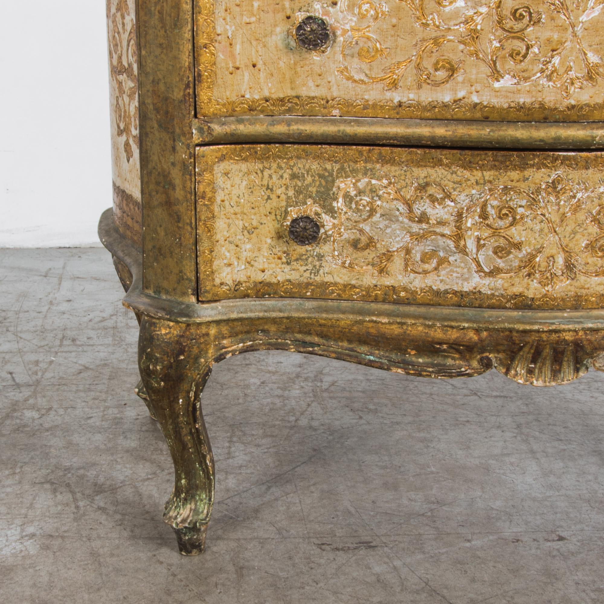 1960s Italian Gilded Chest of Drawers 5