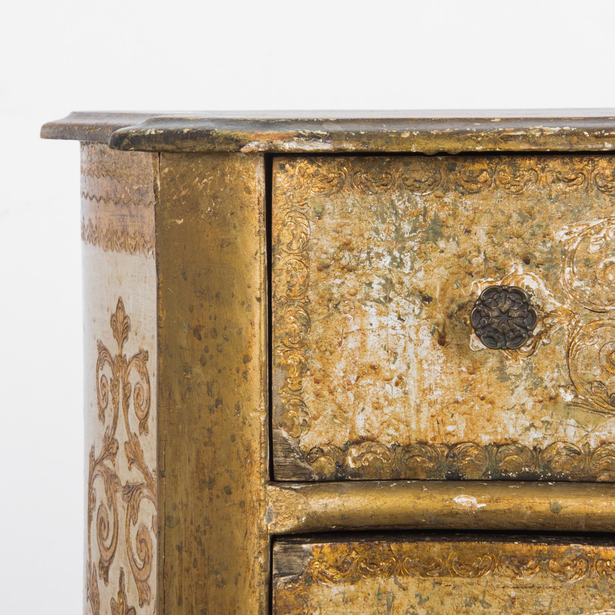1960s Italian Gilded Chest of Drawers 3