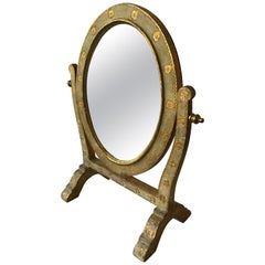1960s Italian Giltwood Vanity Mirror