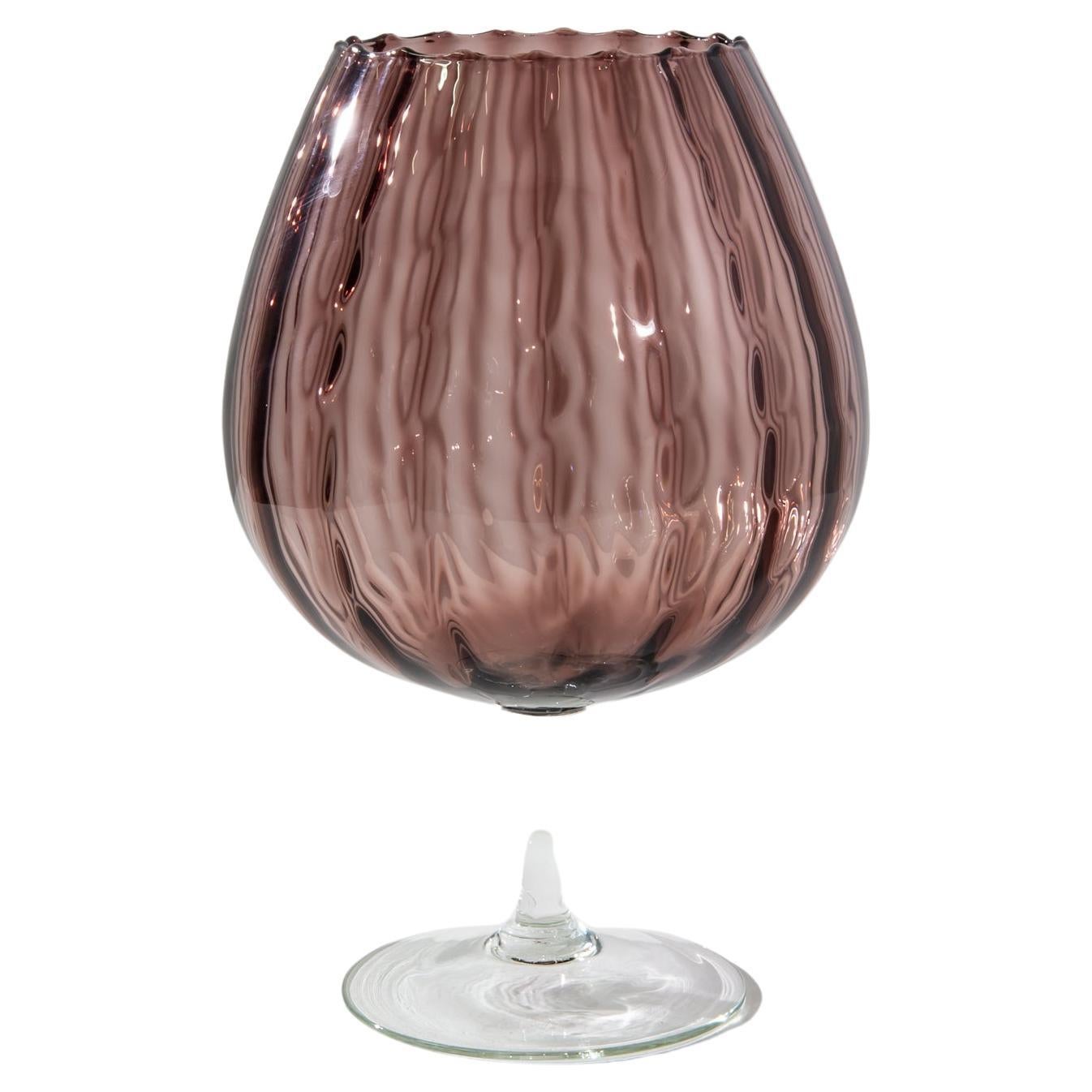 1960s Italian Glass Goblet