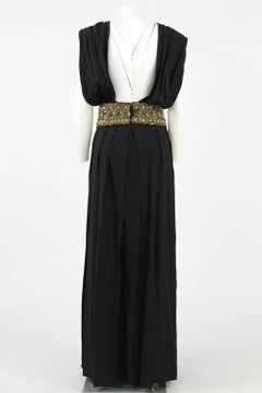1960s Italian Long Dress with Sequin Details
