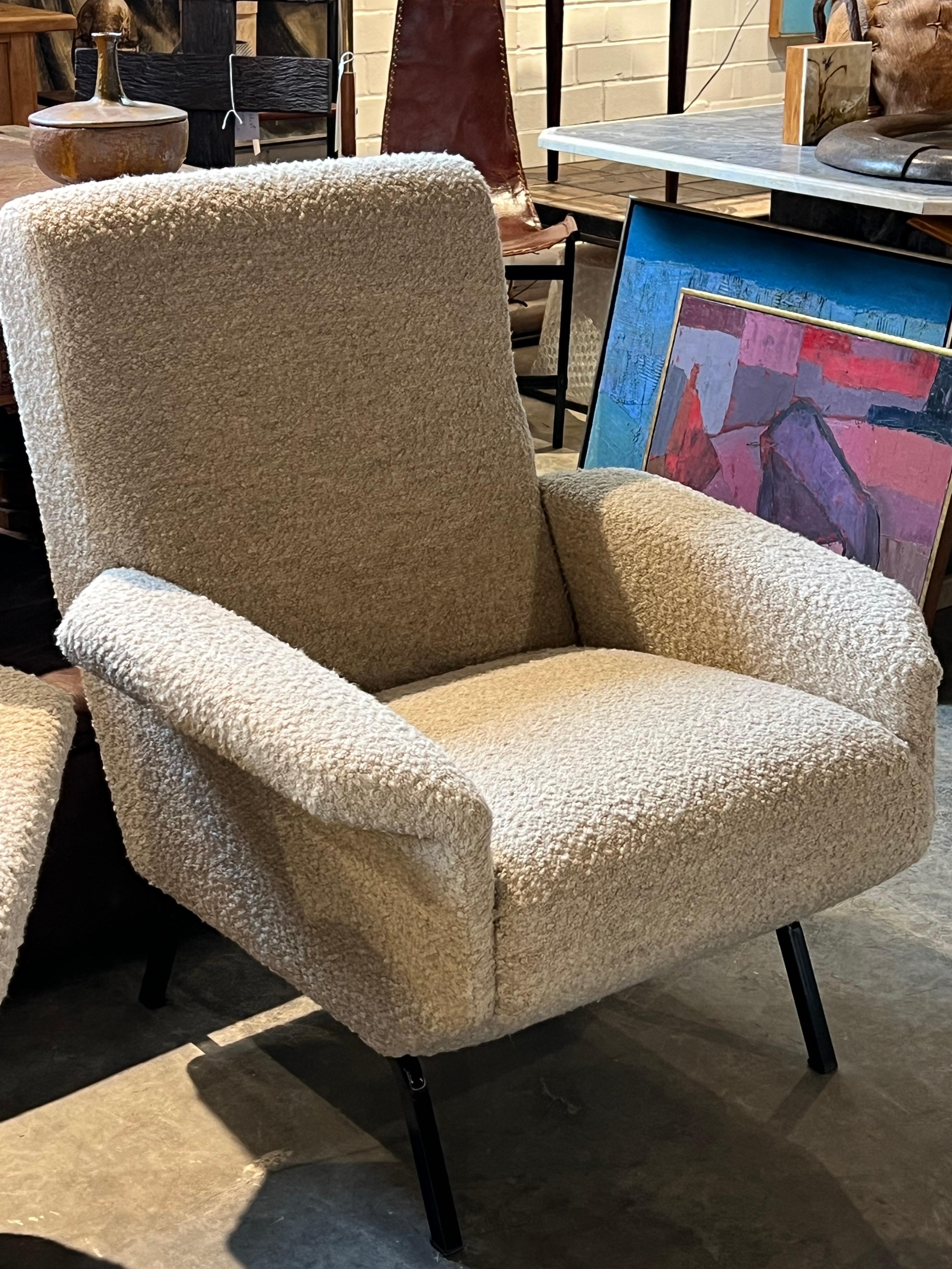 1960’s Italian Lounge Chairs  For Sale 2