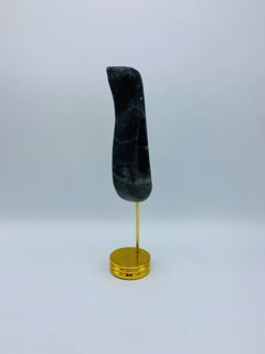 Italian Marble and Brass Bird Sculpture, 1960s