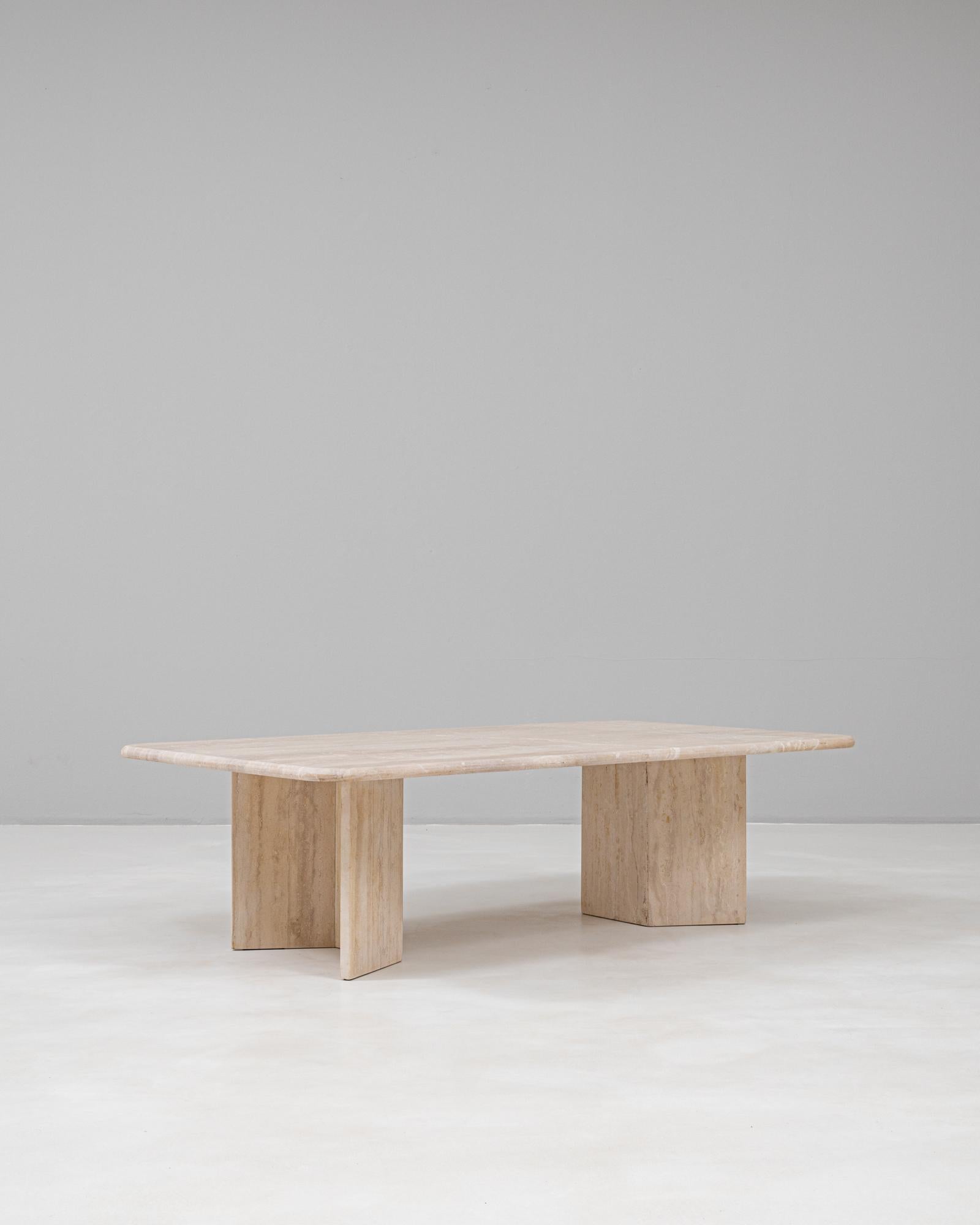 20th Century 1960s Italian Marble Coffee Table For Sale