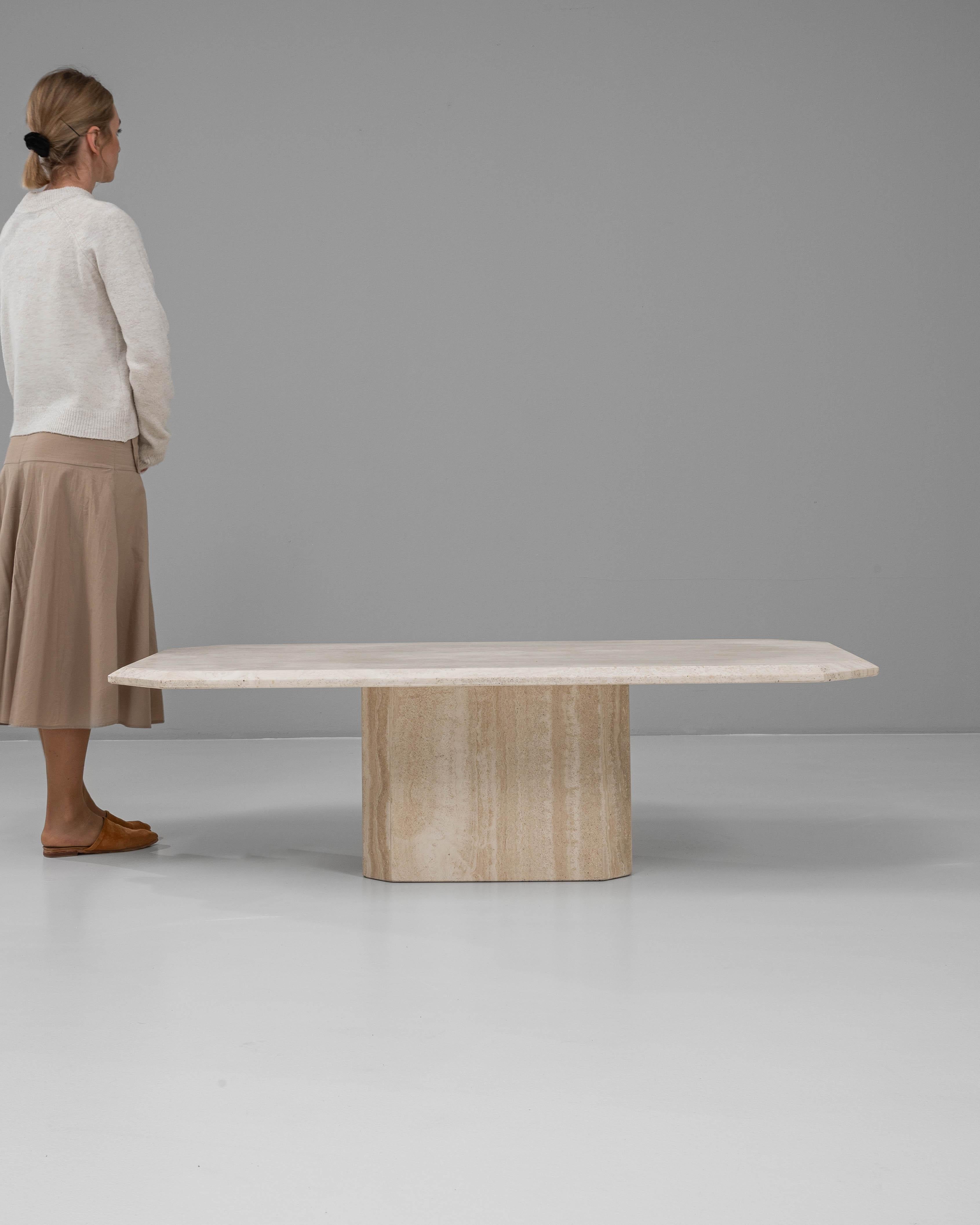 20ième siècle Table basse en marbre italien des années 1960 en vente