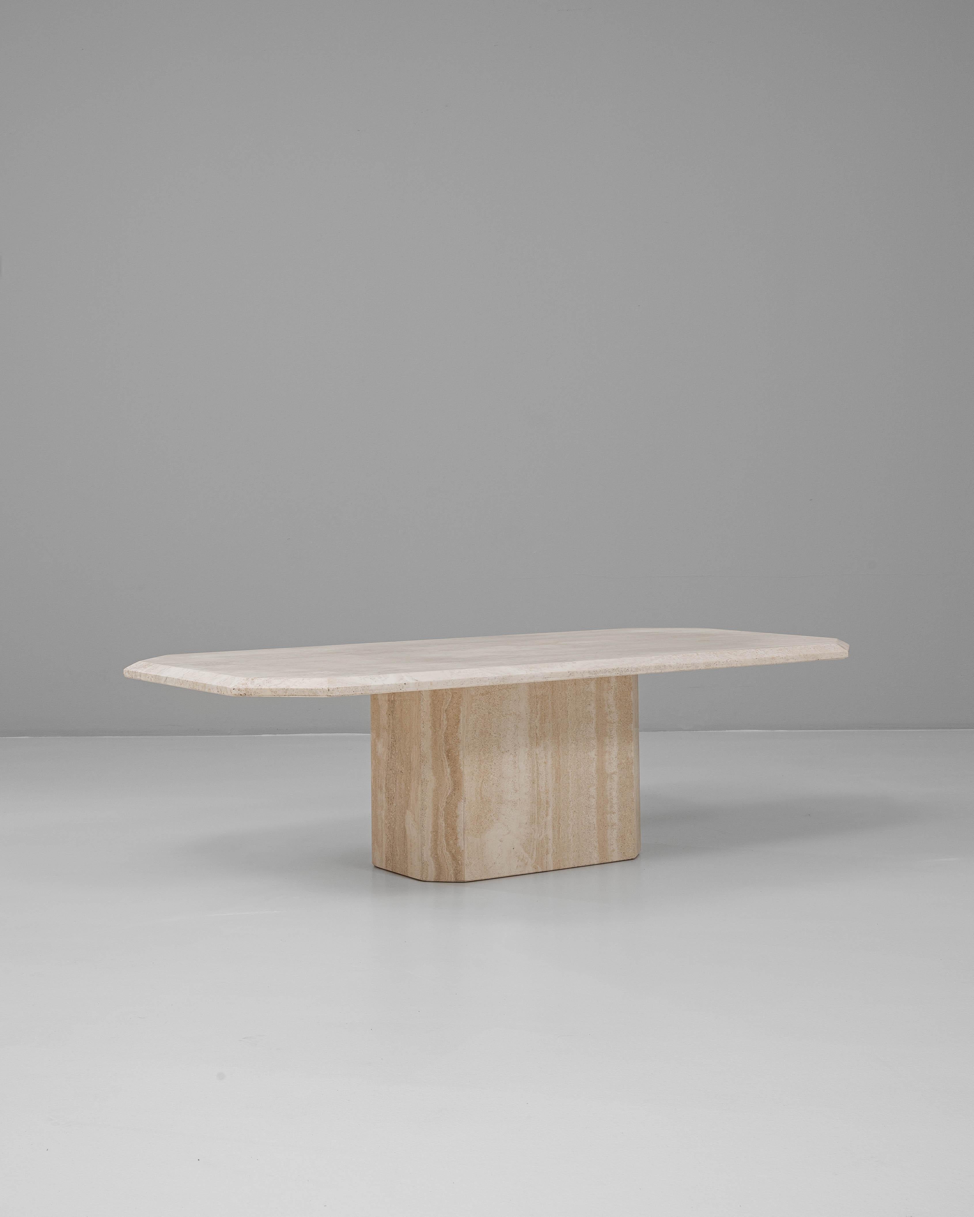 Marbre Table basse en marbre italien des années 1960 en vente