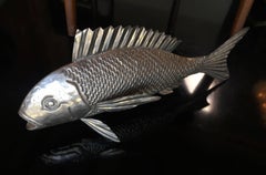 1960s Italian Metal Fish Sculpture