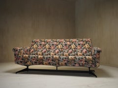 1960's Italian Mid-Century floral sofa
