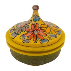 1960s Italian Midcentury Ceramic Box by Rosenthal Netter Bitossi