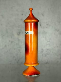 Mid Century Modern Ceramic Opium Vice Jar by Alvino Bagni for Raymor