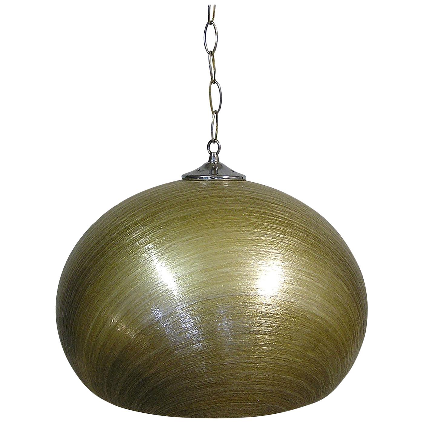 1960s Italian Modern Pendant Lamp by Harvey Guzzini For Sale