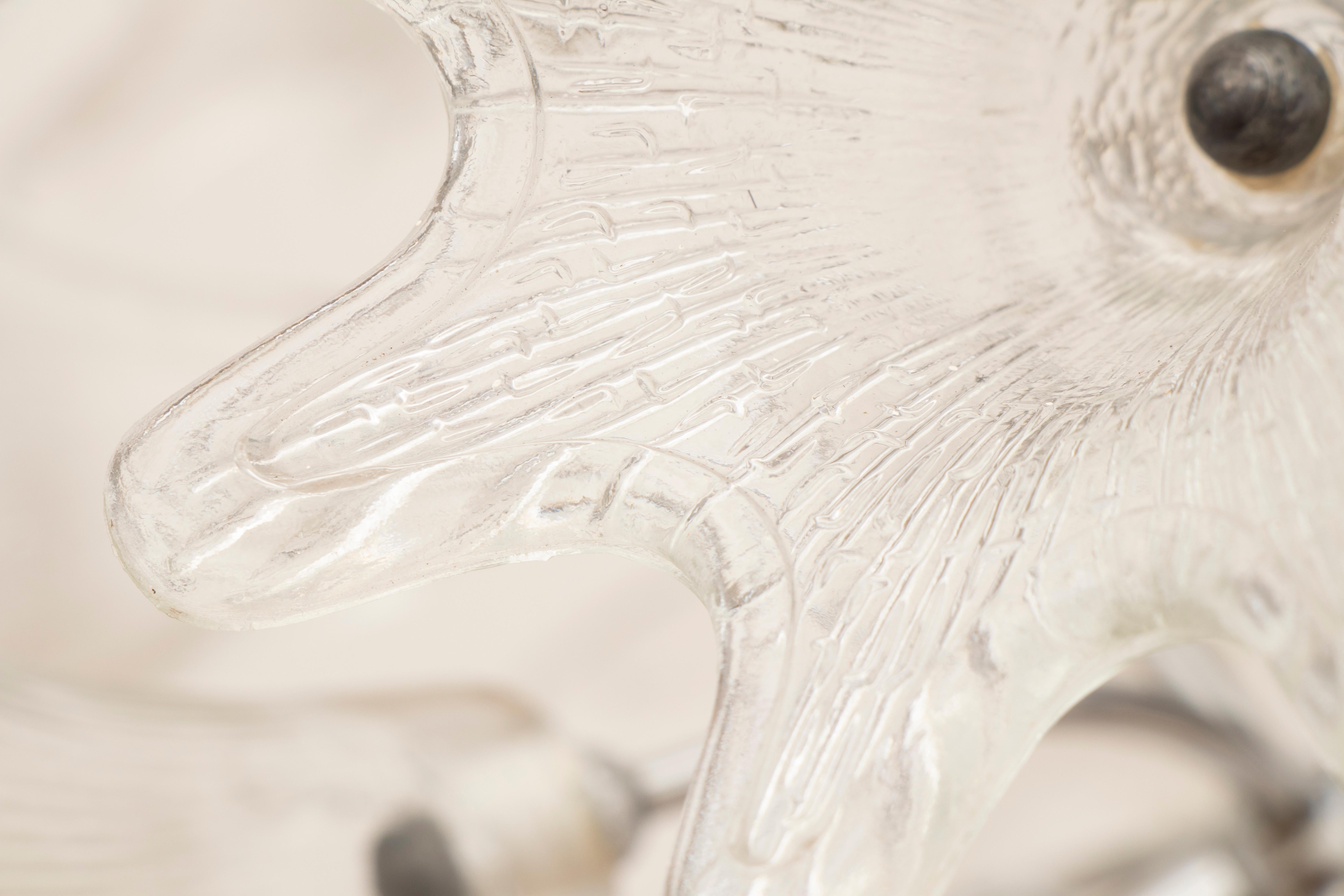 1960s Italian Murano Glass Chandelier by Paolo Venini 1