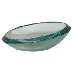 1960's Italian Murano Glass Fontana Arte Fruit Bowl