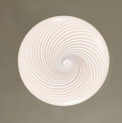 1960s Italian Murano Glass Globe by Venini