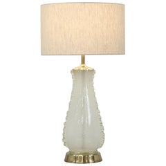 Retro 1960s Italian Murano Camer Glass Lamp