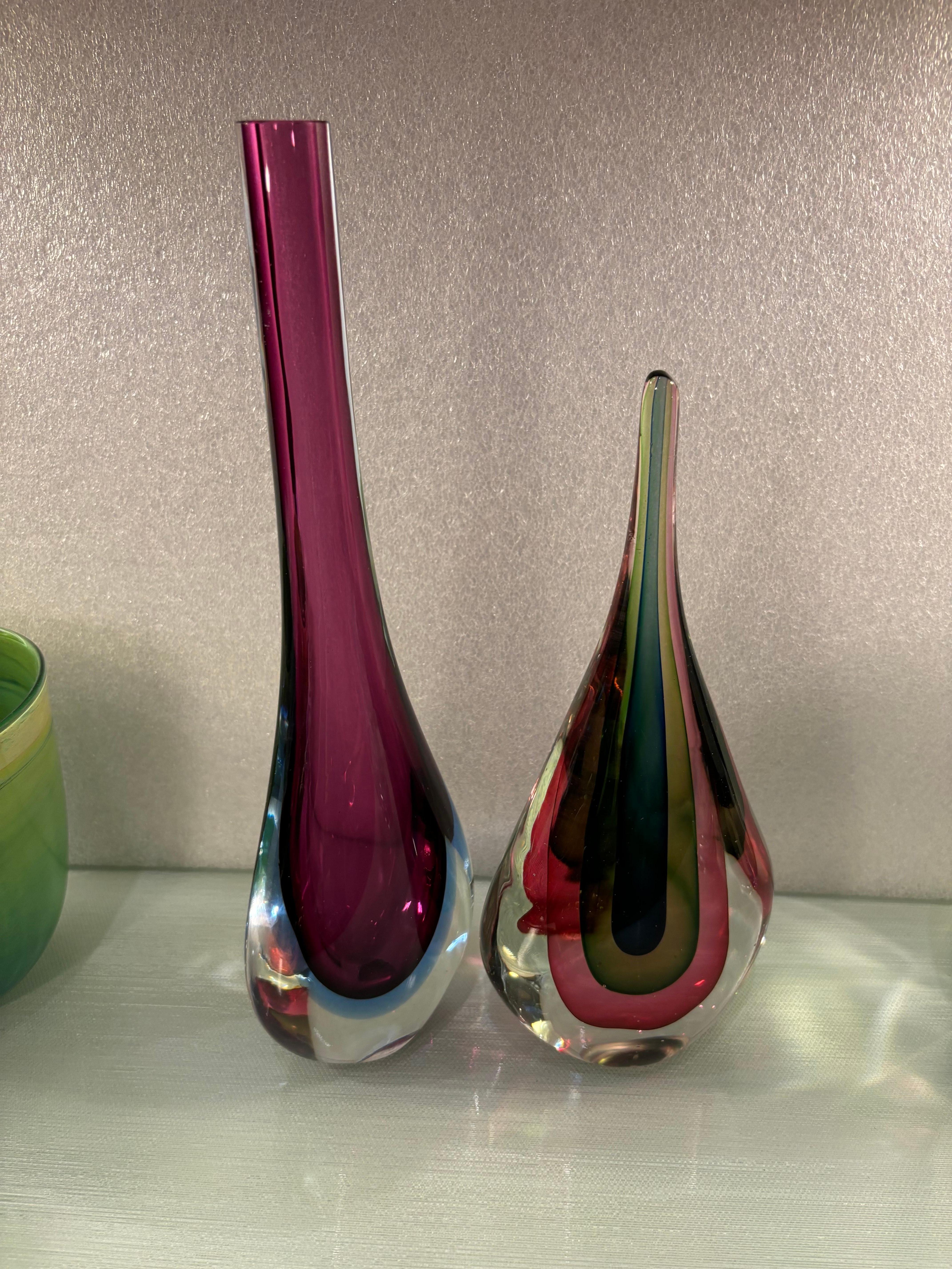 Sculpture Sommerso en verre de Murano italienne des années 1960 par Flavio Poli en vente 1