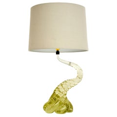 1960s Italian Murano Glass Table Lamp