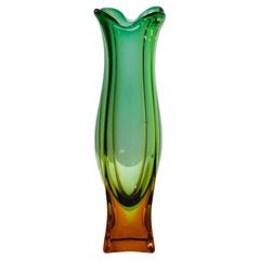 1960s Italian Murano Glass Vase 