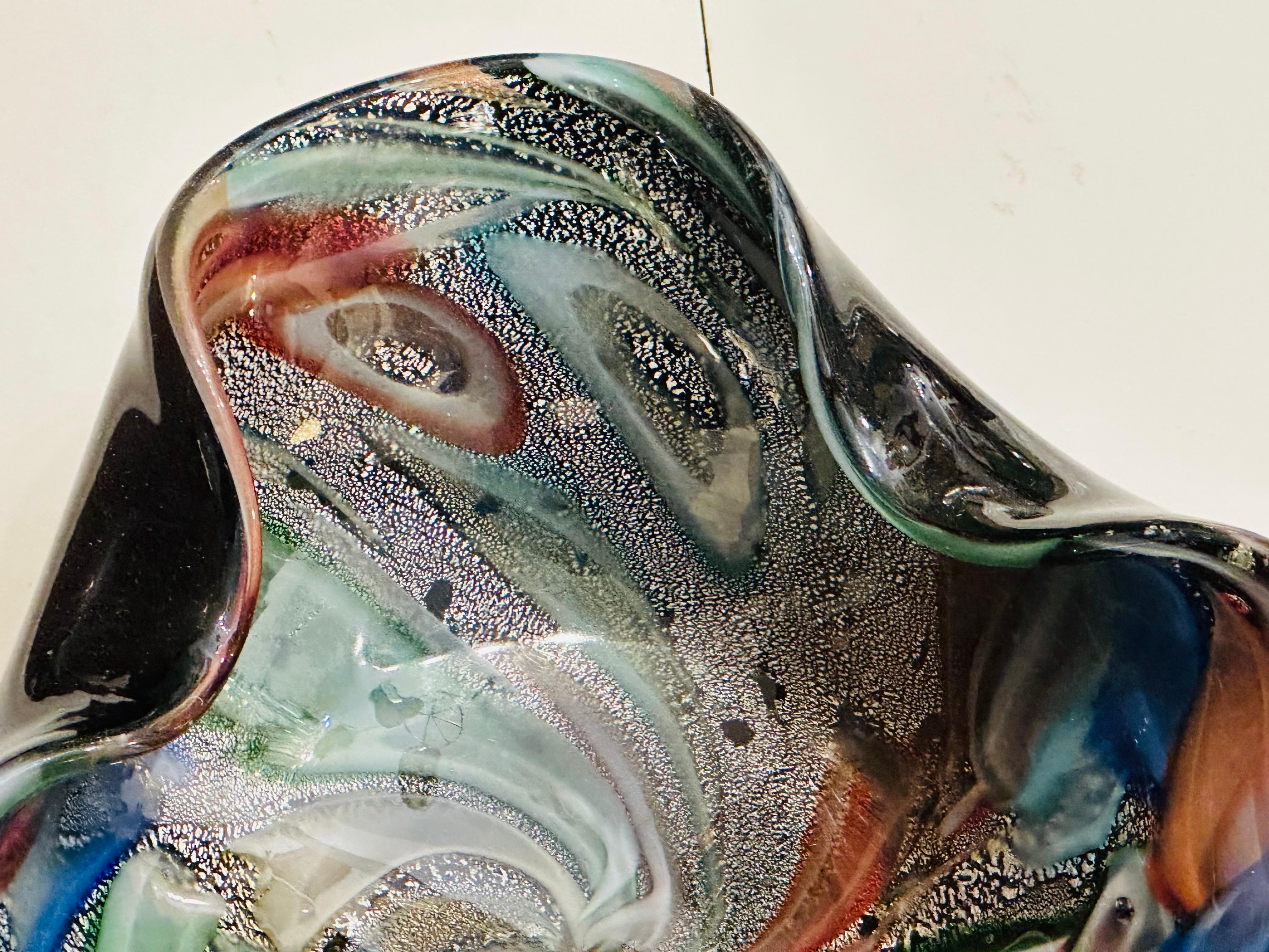 1960s Italian Murano Millefiori Glass Bowl Attr. Dino Martens & Arte Muranese 5