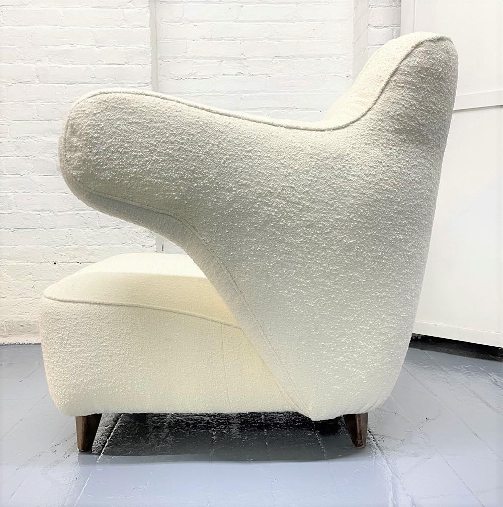 Mid-20th Century 1960s Italian Sculptural Lounge Chair For Sale