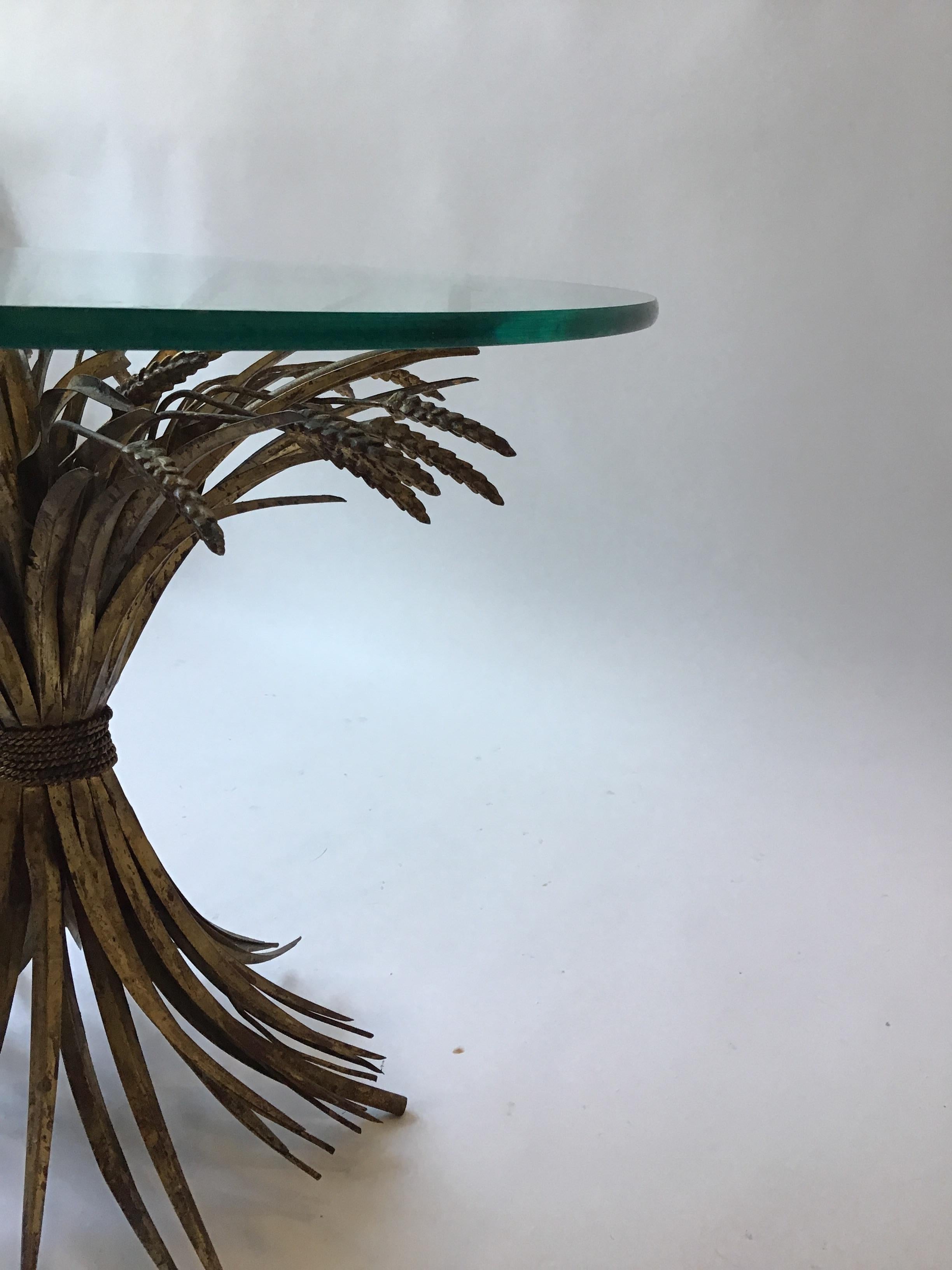 1960s Italian Sheaf of Wheat Side Table 1