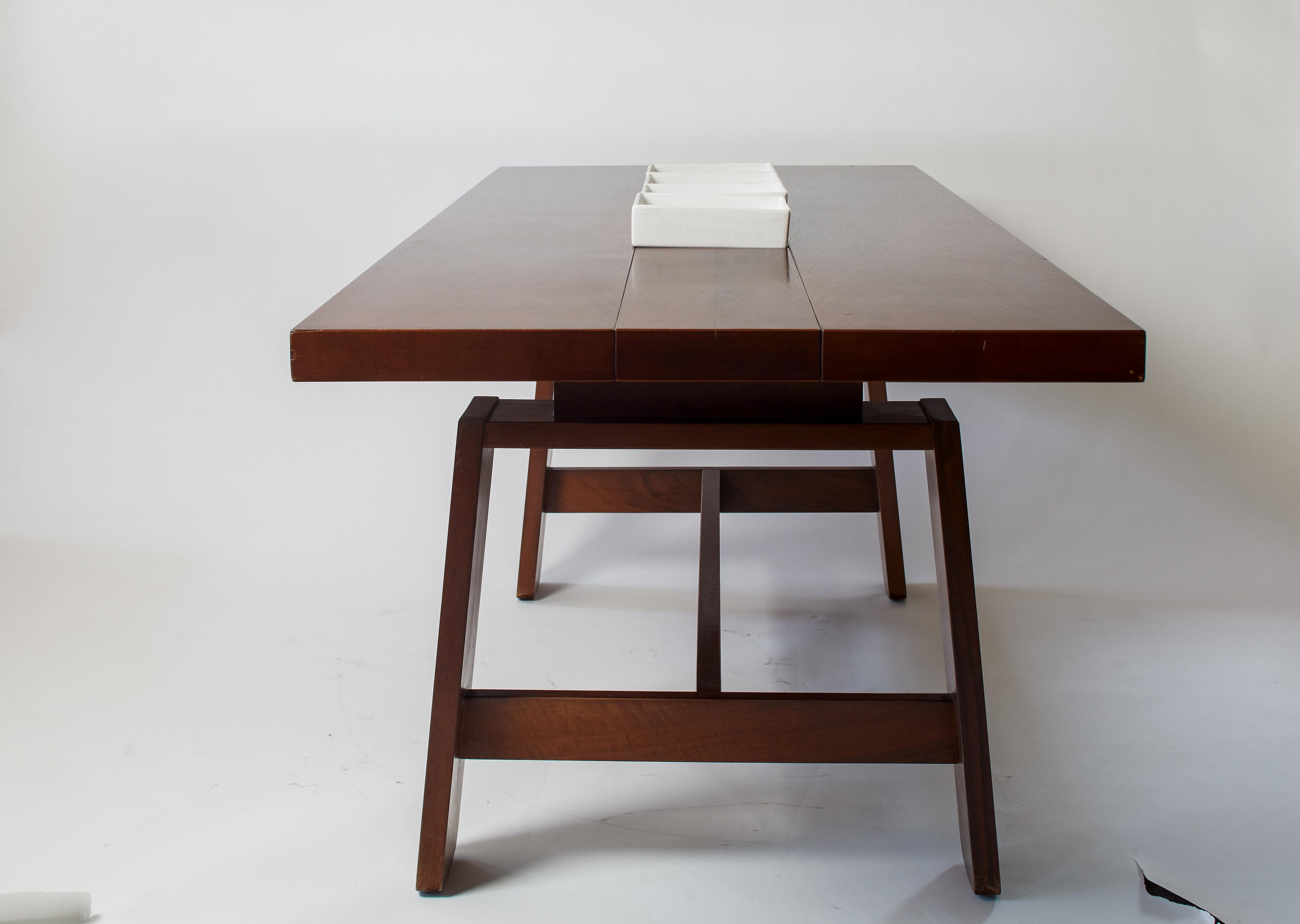 1960s Italian Silvo Coppola for Bernini Dining Table In Good Condition In Aspen, CO