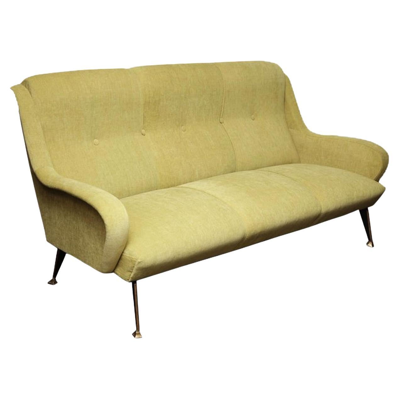 Chic Italian Mid-Century Modern Sofa 1960s