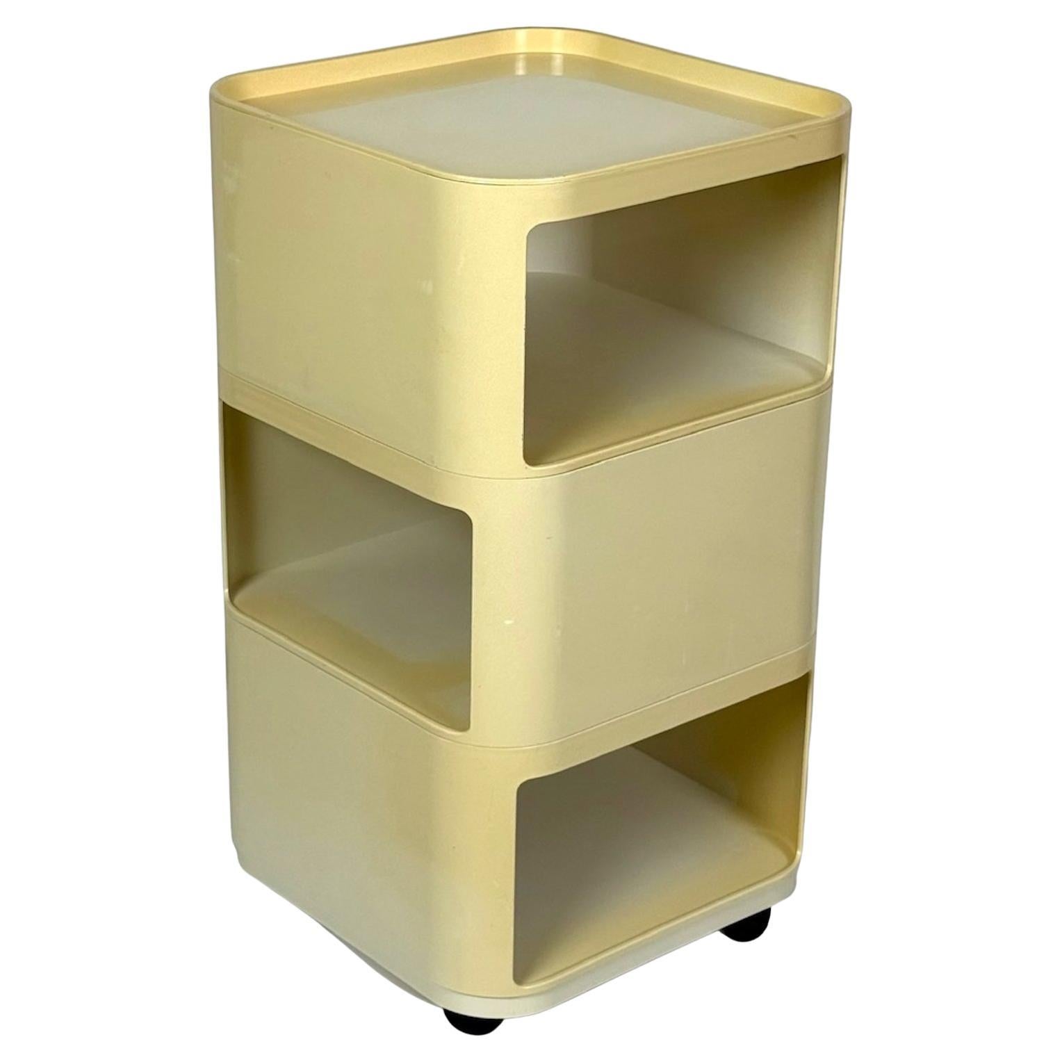 1960s Italian Space Age Componibili Storage Unit 4970 by Kartell in ABS Plastic en vente