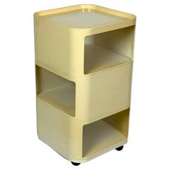 1960s Italian Space Age Componibili Storage Unit 4970 by Kartell in ABS Plastic