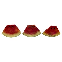 1960s Italian Stone Fruit, Watermelon Slices, 3