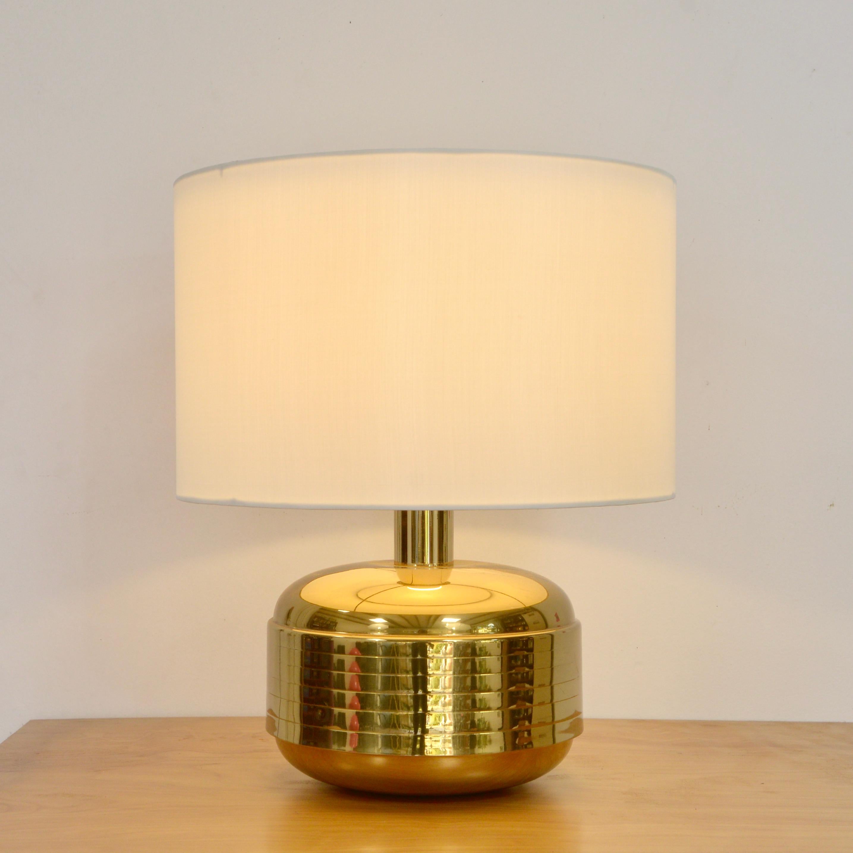 Brass 1960s Italian Table Lamp