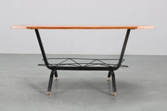 1960s Italian Teak Coffee or Side Table