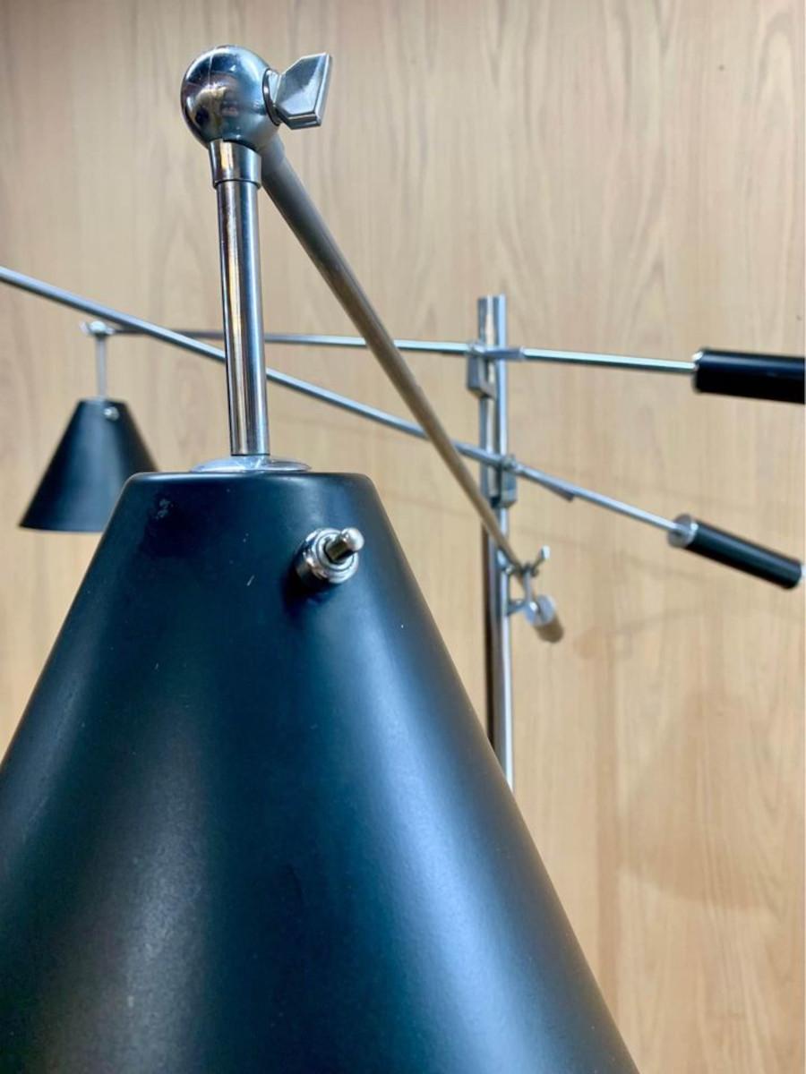 Mid-20th Century 1960s Italian Triennale Floor Lamp by Angelo Lelii for Arredoluce For Sale
