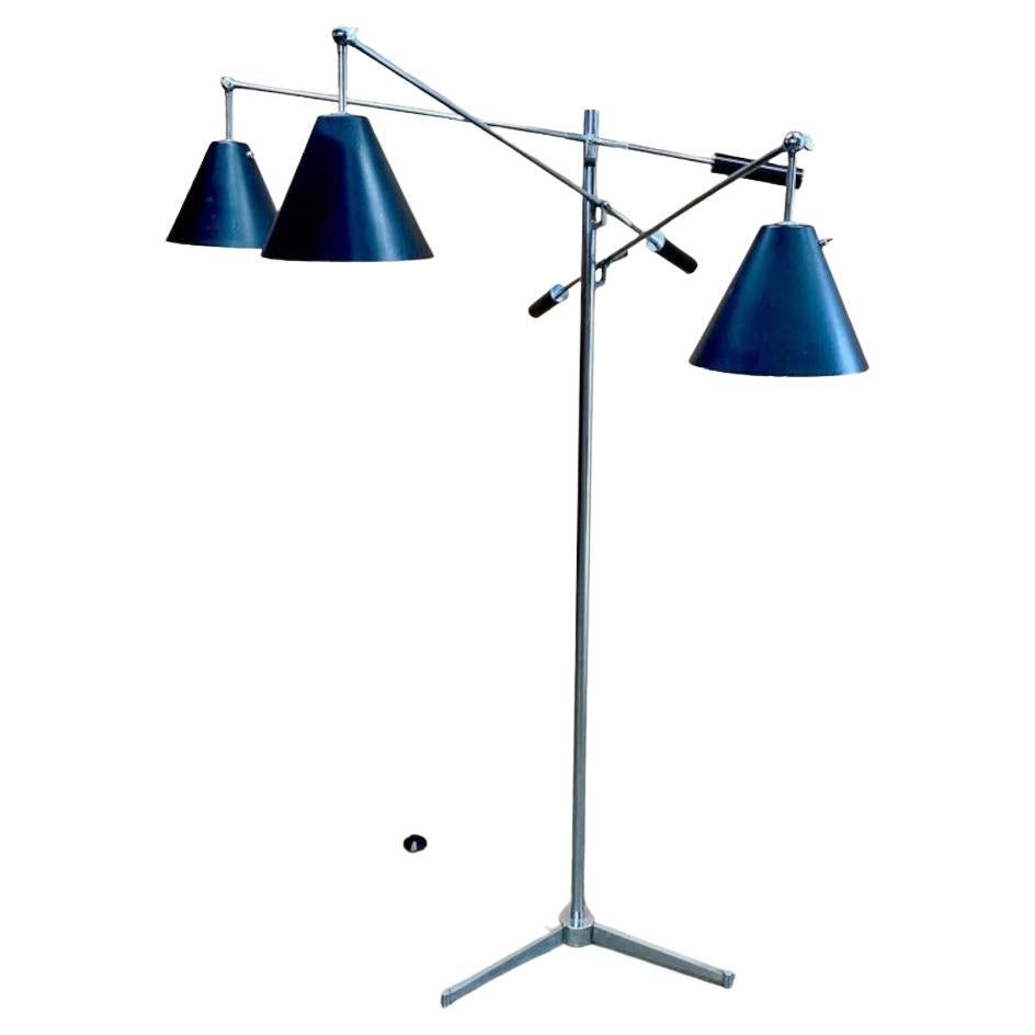 Lampadaire Triennale italien des années 1960 par Angelo Lelii pour Arredoluce