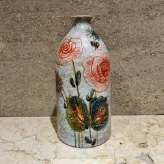 Italienische Vase aus Modigliani-Kunstkeramik, handbemalt Roma, 1960er Jahre