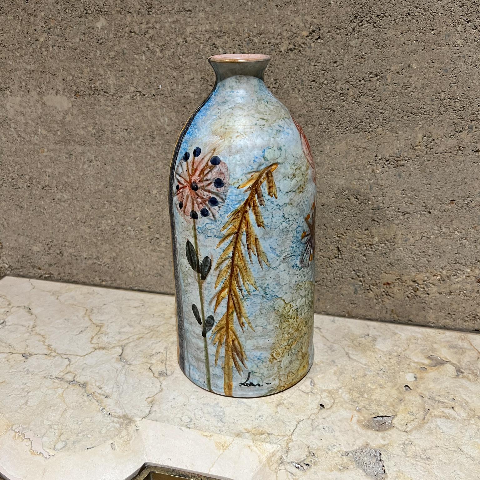Italienische Vase aus Modigliani-Kunstkeramik, handbemalt Roma, 1960er Jahre im Angebot 2