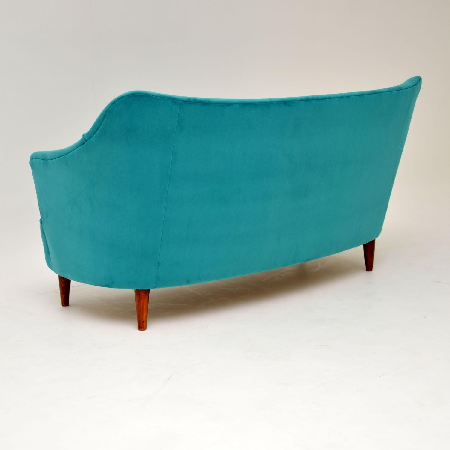 1960s Italian Vintage Cocktail Sofa or Loveseat 2