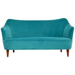 1960s Italian Vintage Cocktail Sofa or Loveseat