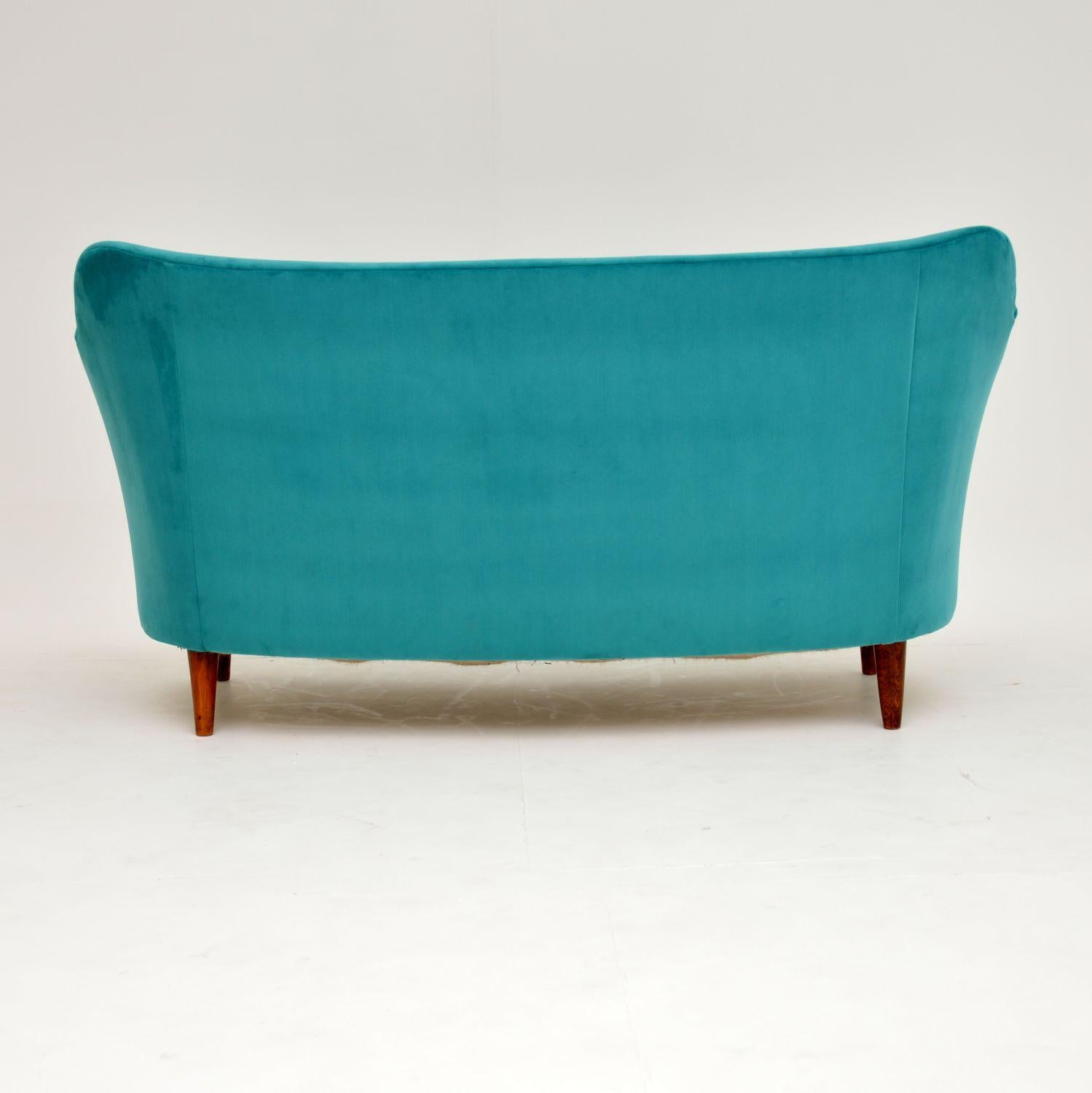 1960s Italian Vintage Cocktail Sofa or Loveseat 1