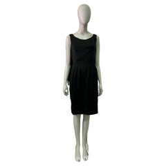 1960's Italian vintage little back fringe dress