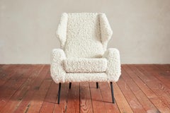 Sillas Wingback Italianas Años 60