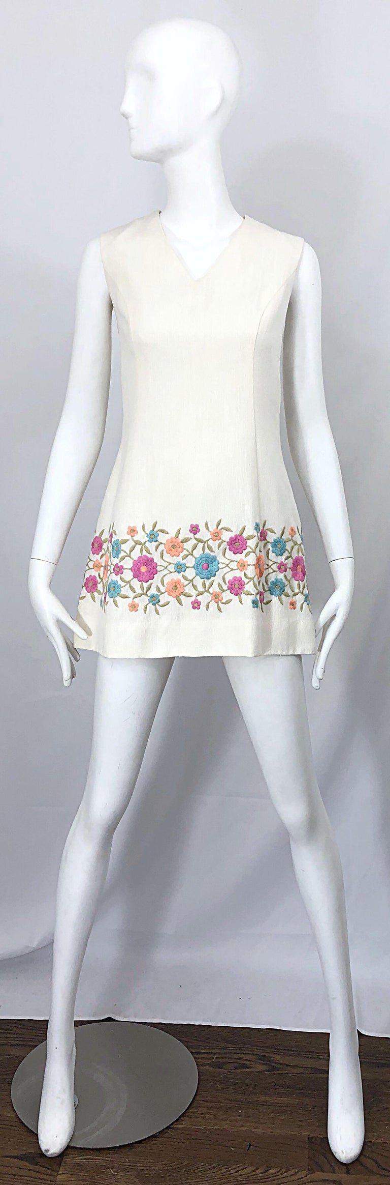 embroidered tunic mini dress Santori Tunic main image 1