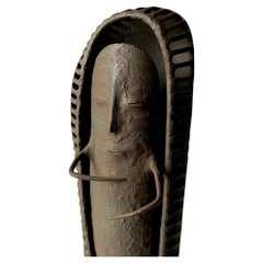 Sculpture figurative moderniste en acier soudé de Jack Boyd, San Diego, années 1960