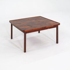 1960s Jack Cartwright for Founders Square End / Coffee Table in Walnut
