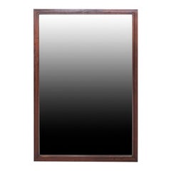 1960s Jack Cartwright for Founders Wall Mirror in Walnut 32x48 in